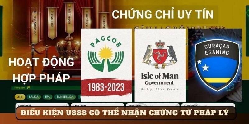 3 điều kiện tối thiểu để nhận giấy phép hoạt động U888